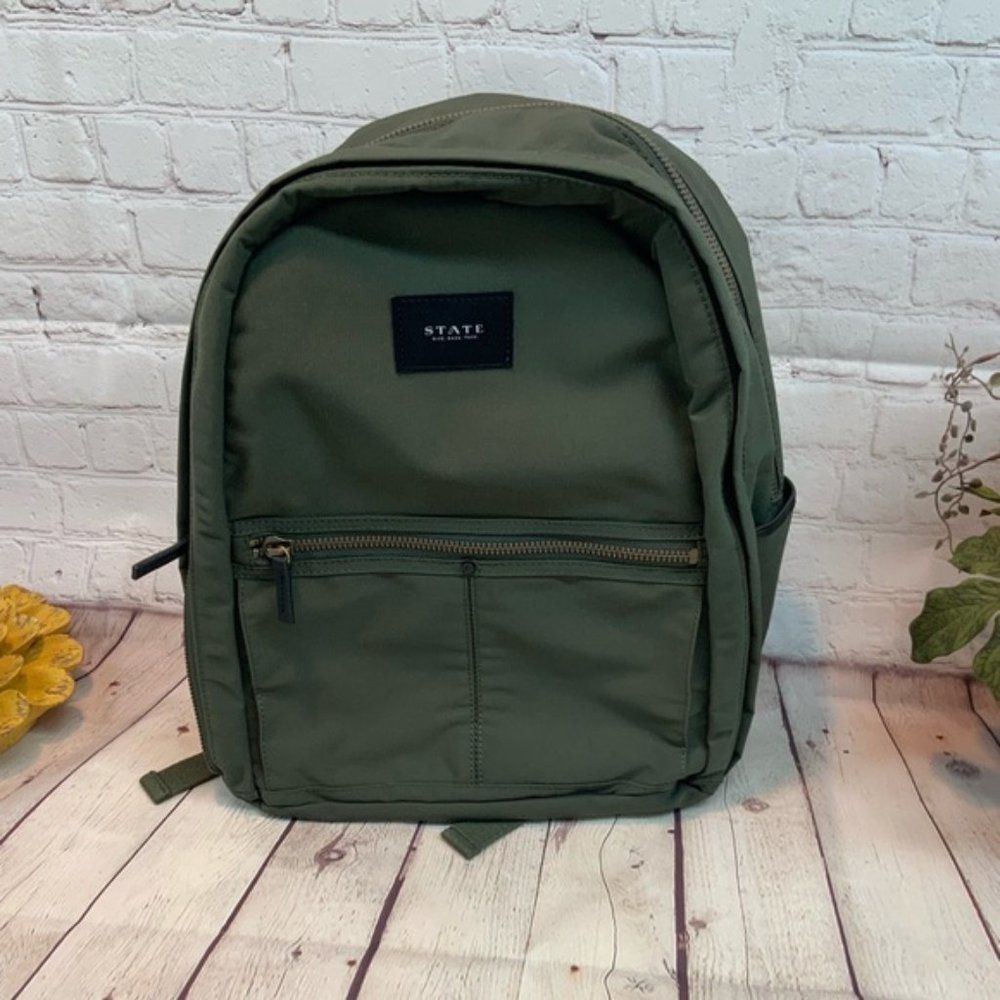 State Olive Backpack